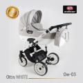 Adbor Ottis OW-03 fehér babakocsi