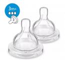 Avent 0942 etetőcumi CLASSIC 3hó+, 3lyukú , SCF633/27