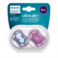 Avent 6599 játszócumi 18hó Ultra air Elefánt lányos 2db
