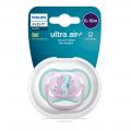 Avent 7589 játszócumi 6-18hó Ultra Air csikóhal 1db