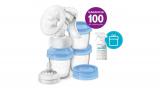 Avent Natural kézi mellszívó+aquaint 500ml