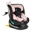Babavilág autósülés Serengeti 360 forgatható 40-150cm Pink