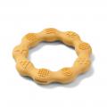 Babyono 825/01 rágóka RING sárga szilikon gyűrű