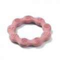 Babyono 825/02 rágóka RING rózsaszín szilikon gyűrű