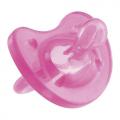 Chicco 27121 játszócumi 4m+ szilikon pink Physio Soft
