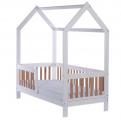 Drewex heverő ház alakú bükk/ fehér 160x80