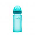 Everyday 262232 240ml üveg cumisüveg 3-6hó Türkiz, ütésálló