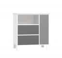 Faktum Holly G komód 80*52*87cm (GREY)