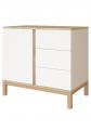 Faktum Loop W komód (White&Oak) 96*58*88cm