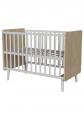 Faktum Peak NW 120-as babaágy (Natural Oak & White) 60*120cm