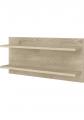 Faktum Wing GG falipolc (Grey Oak&Grey) 80*16*37cm