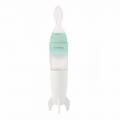 Kikkaboo babaetető rocket menta szilikonos kanállal 90ml