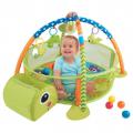 Konig Kids 63545 teknős játszószőnyeg labdákkal