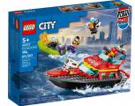 Lego 60373 Tűzoltóhajó - City