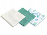 Sensillo textilpelenka Dino 3db-os 70*80cm bambusz 0806
