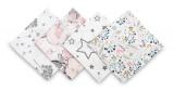 Sensillo textilpenka muslin rózsa 35x35 099260