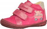 Szamos 1554-408010 17 pink-ezüst szárascipő 2tépős