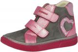 Szamos 1611-401613 32 szürke/pink 2tépős boak cipő