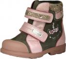 Szamos 1739-477492 28as szürke/pink bakancs TEX, SUPI