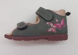 Szamos 4366-407492 29 szürke/rózsa szandál 2tépős SUPI