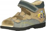 Szamos 4406-307090 20 szürke/beige/viharkék szandál SUPI