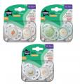 Tommee Tippee 334008 18-36hó Night Time cumi 2db