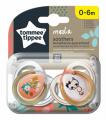 Tommee Tippee 334879 0-6hó Moda játszócumi 2db lány