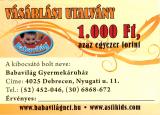 Vásárlási utalvány Babavilág  1000 Ft-os címlet
