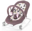 Zopa pihenőszék Relax Pink háromszögek zenélő, rezgő 18kg-ig