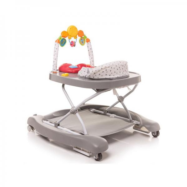 4Baby bébikomp Swing'n Push szürke