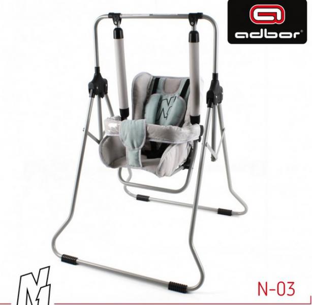 Adbor babahinta N1 szürke-zöld N-03