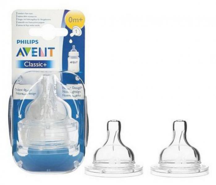 Avent 0928 Classic szil. etetőcumi 1 lyuku 0+