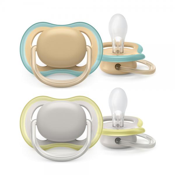 Avent 3063 0-6hó Ultra Air neutral játszócumi 2db