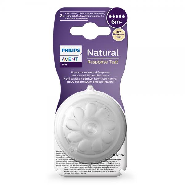 Avent 5150 etetőcumi 6hó 5csepp Natural Response