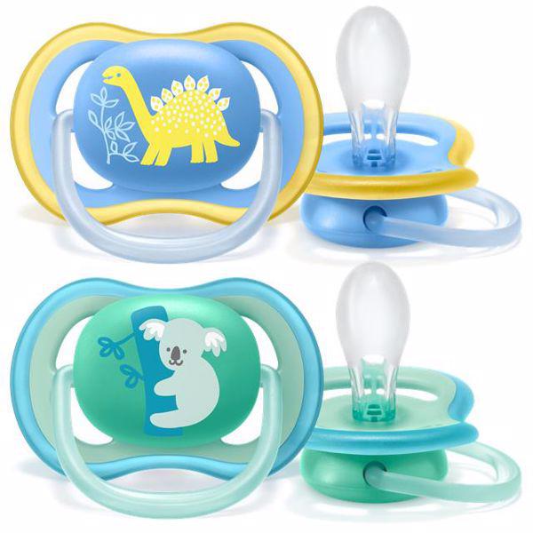 Avent 6142 játszócumi 18+ fiús koalás UltraAir SCF349/11