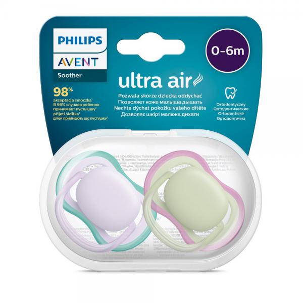 Avent 6216 0-6hó ultra Air neutral játszócumi lányos 2db