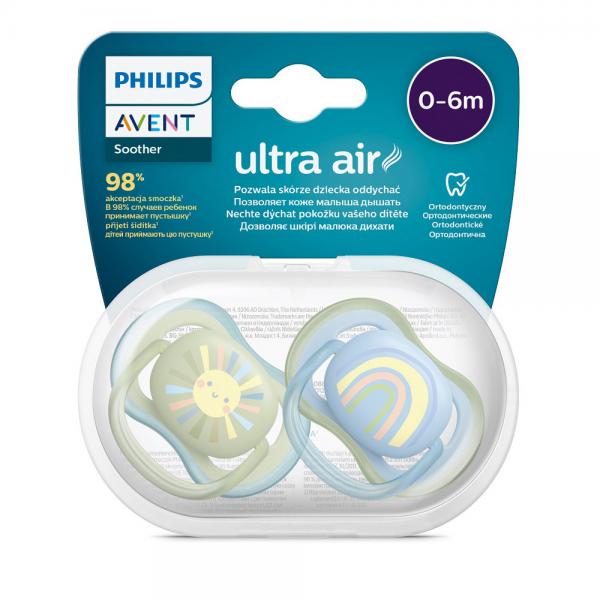 Avent 7510 játszócumi 0-6 ULTRA fiús 2db