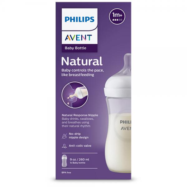 Avent 9639 260ml cumisüveg Natural, Response