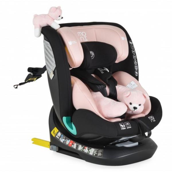Babavilág autósülés Serengeti 360 forgatható 40-150cm Pink