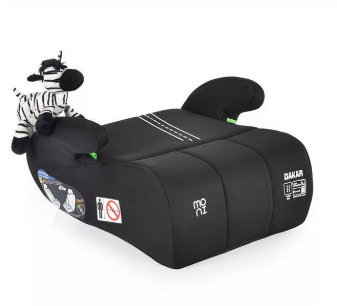 Babavilág ülésmagasító Dakar Fkete I-Size 125-150cm