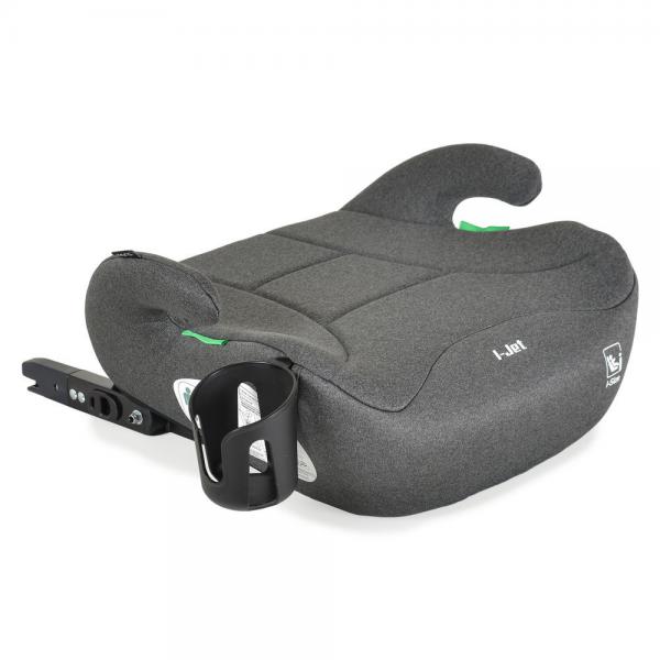 Babavilág ülésmagasító I-JET  Isofix szürke I-size 125-150cm