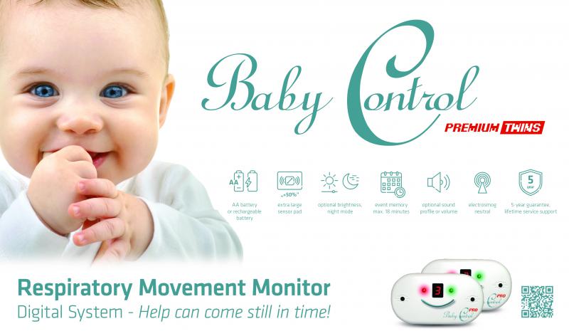 Baby control Prémiun Twins légzésfigyelő ikreknek