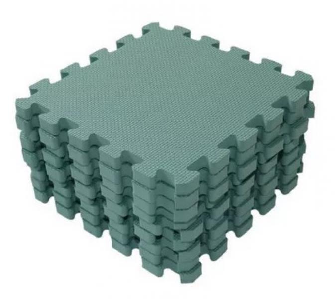 BabyDan 1000-51 Zöld EGYSZíNŰ puzzle szivacs szőnyeg