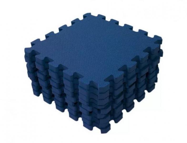BabyDan 1000-32 Óceán kék EGYSZíNŰ puzzle szivacs szőnyeg