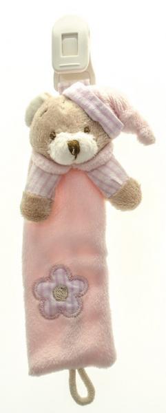 Babybruin 43716 cumitartó csipeszes plüss 21cm