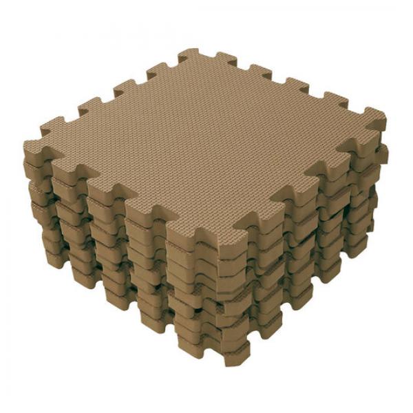 BabyDan 1000-62 Barna EGYSZíNŰ puzzle szivacs szőnyeg