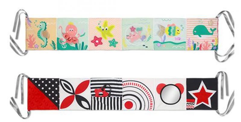 Babyono 1563 játékkönyv Under The Sea puha 2oldalas leporell