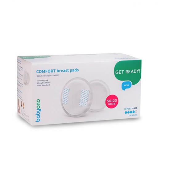 BabyOno 296 melltartóbetét 50db plusz20db, Comfort