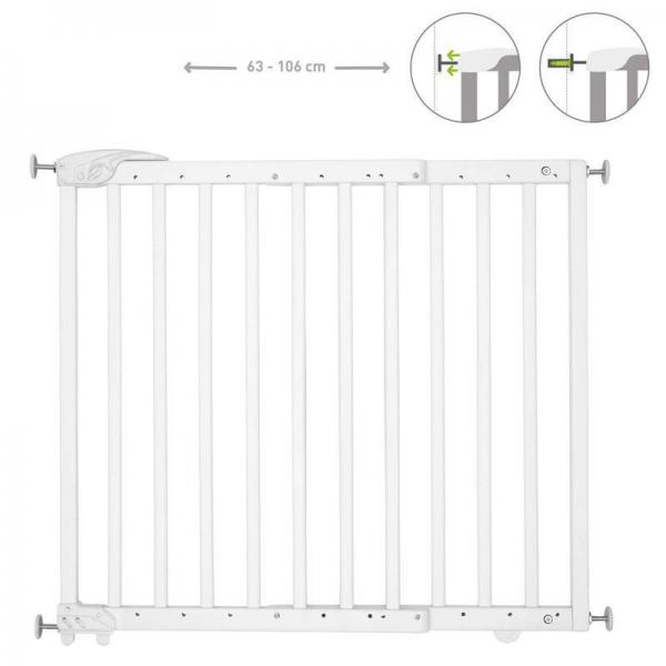 Badabulle 025225 ajtórács Deco Pop fa Fehér