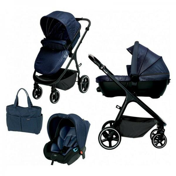 Brevi babakocsi Adon Trio Blue Blazer  087 